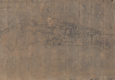 Between Padua and Ferrara, June 23 by John Robert Cozens